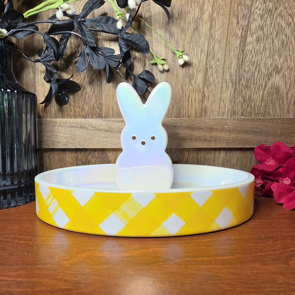 Bath & Body Works Easter Peeps Mini Body Mist, Hand Sanitizer & Tray Holder Set